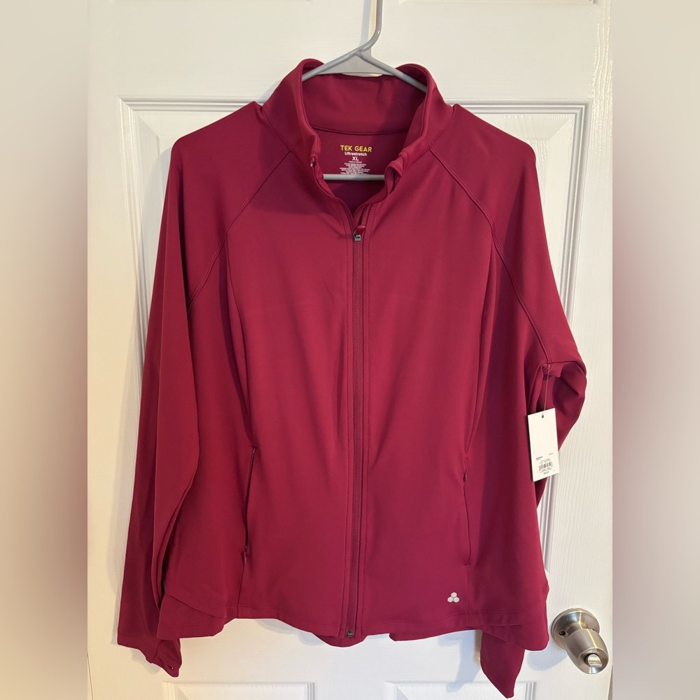 Brand New Tek Gear Women's Berry Utility Jacket - XL